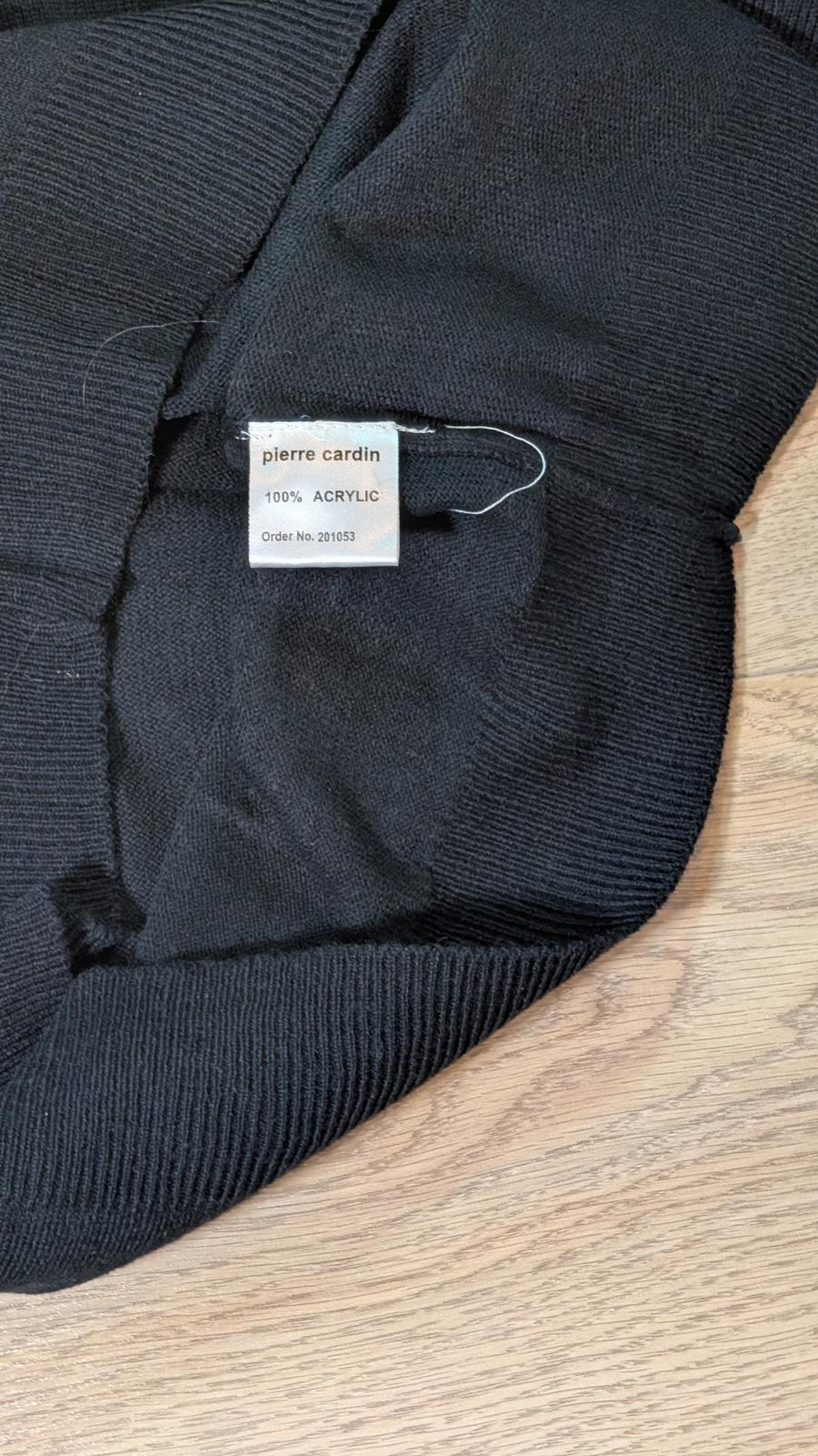 Pierre Cardin Men's Sweatshirt Jumper - Black - Size Medium