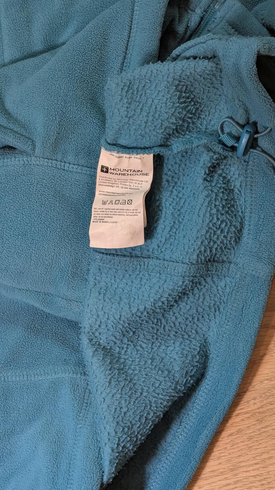 Mountain Warehouse Women's Fleece Jacket - Green - Size 12