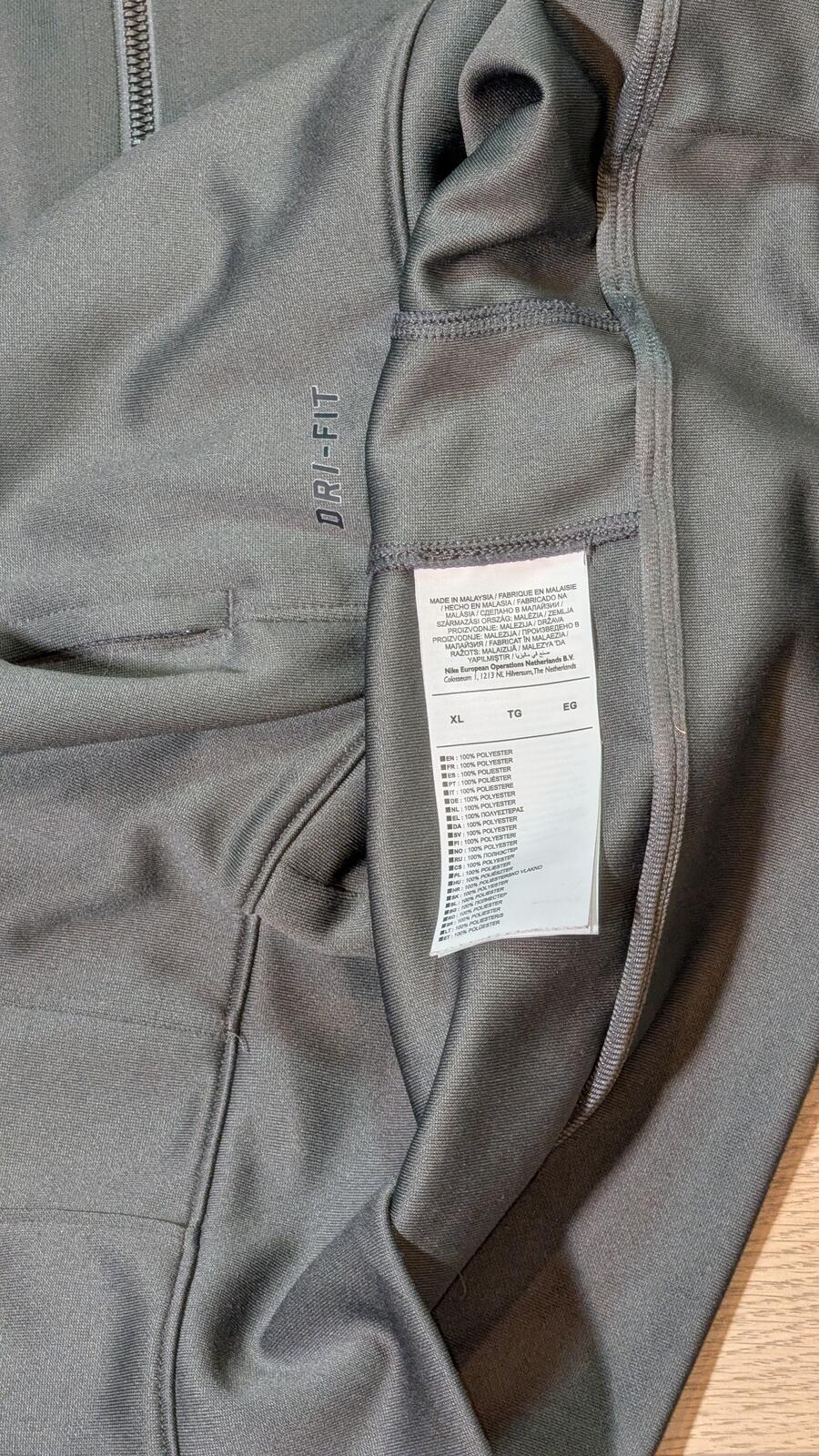 Nike Men's Dri-Fit Saracens Jacket - Grey - Size XL