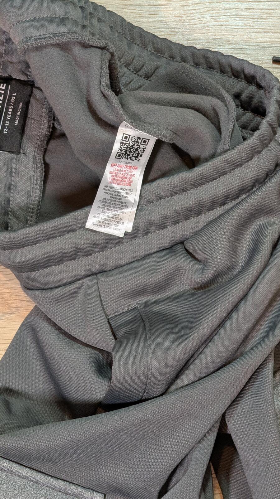 McKenzie Boy's Joggers - Grey - Size 12-13 Years