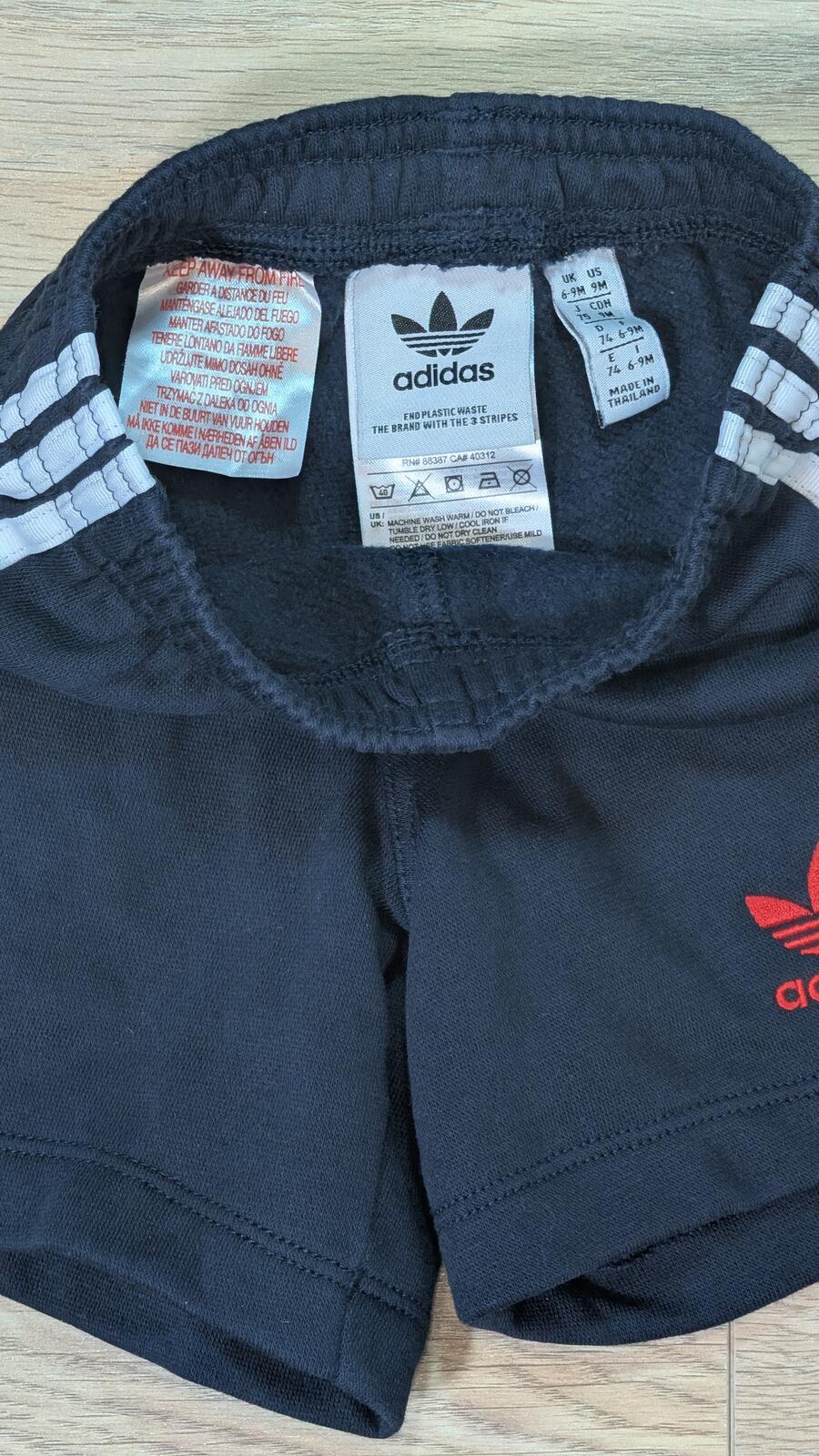 Adidas Boy's Shorts - Navy - Size 6-9 Months