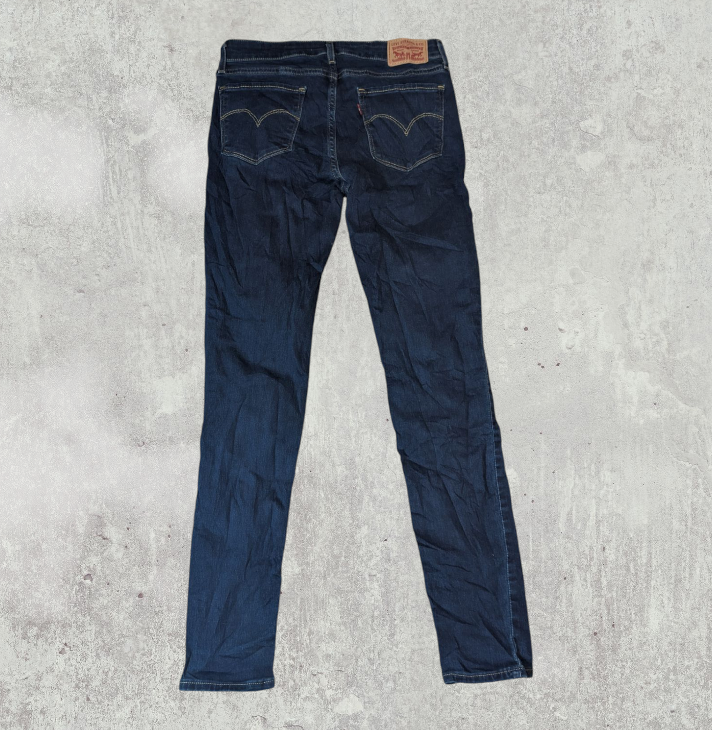 Levi's Women's 711 Skinny Jeans - Blue - Size 26W 28L
