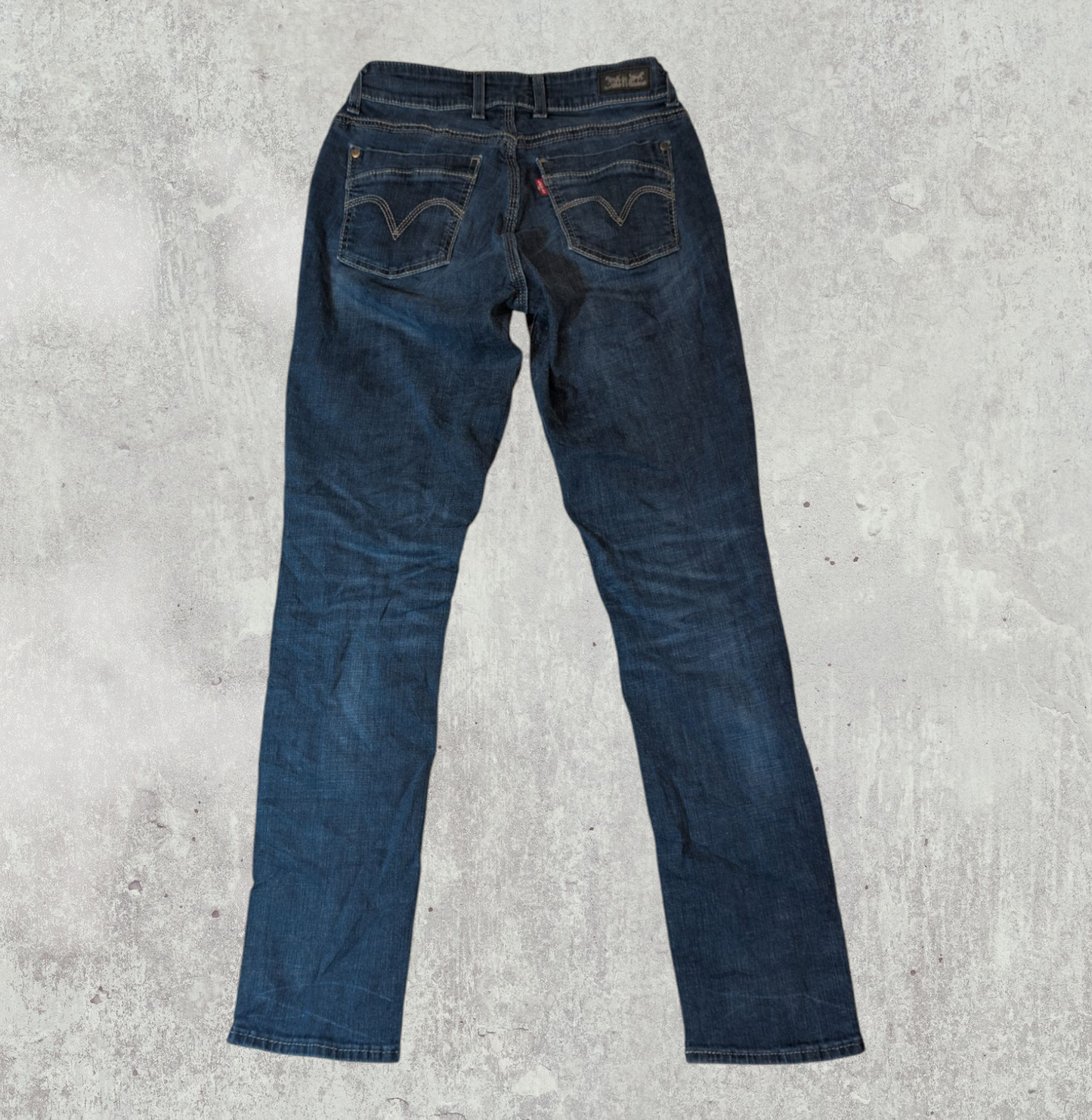 Levi's Women's 529 Curvy Skinny Leg Y2K Jeans - Blue - Size 26W 28L