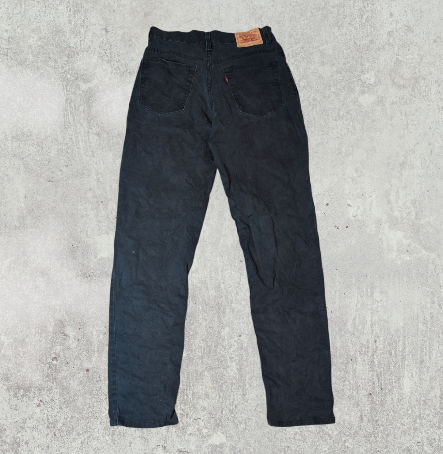Levi's Women's 312 Slim Tapered Jeans - Black - Size 27W 28L