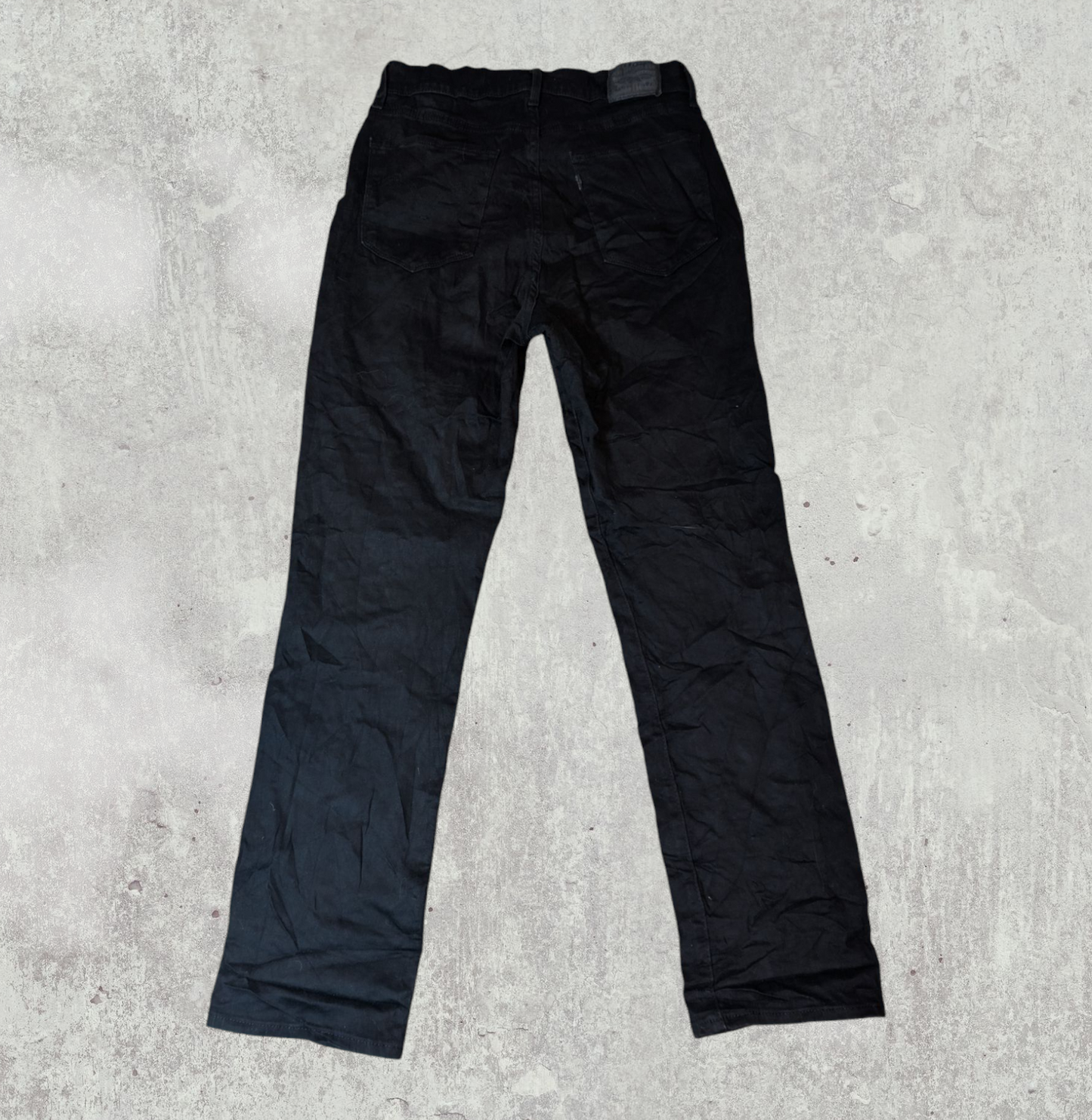 Levi's Women's Classic Straight Jeans - Black - Size 28W 29L