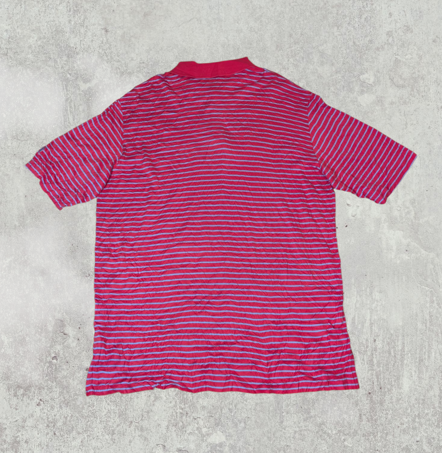 Ralph Lauren Men's Polo Golf Polo T Shirt - Red & Blue - Size XL