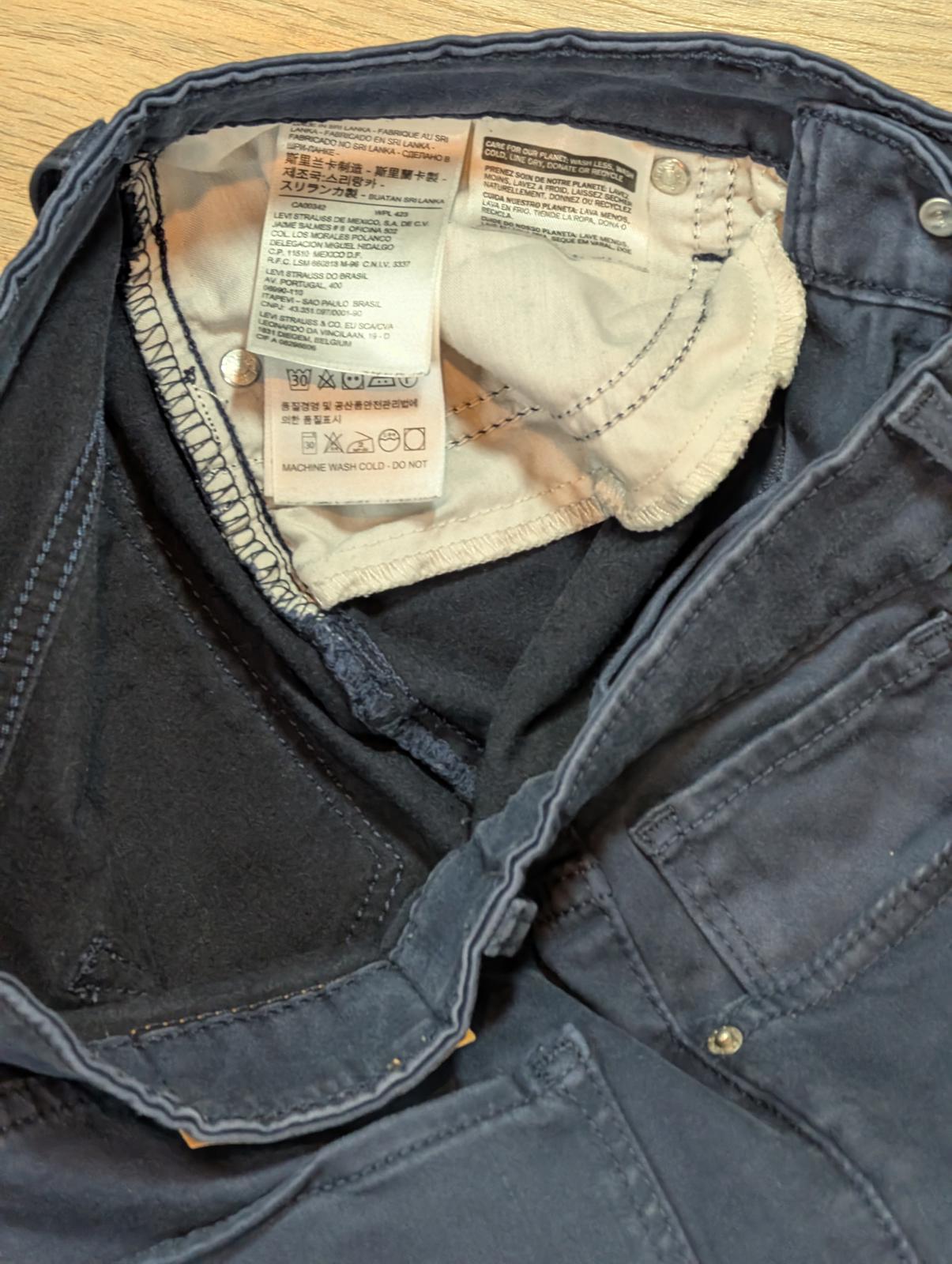 Levi's Women's 721 High Rise Skinny Chino Trousers - Navy - 28W 28L