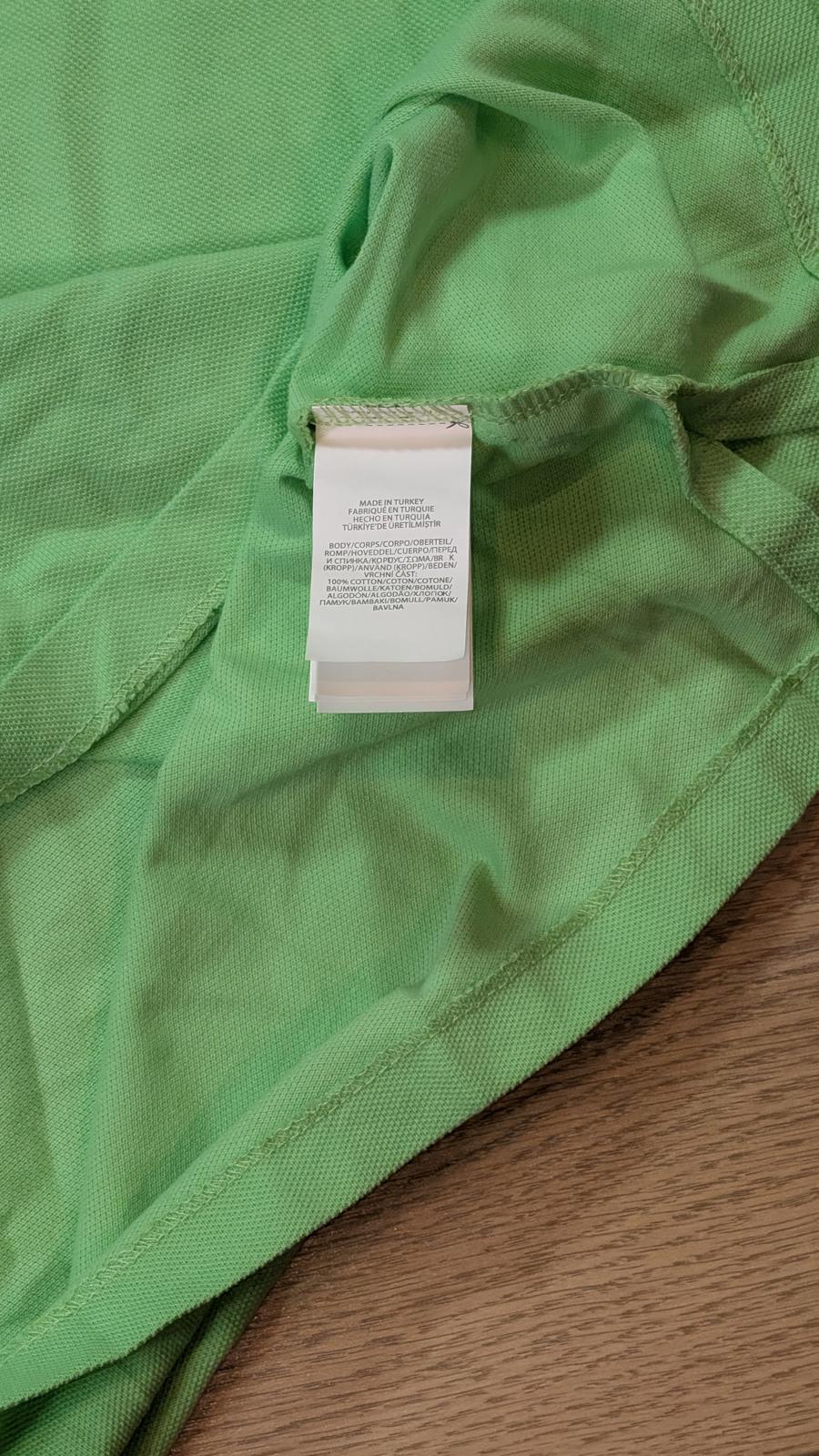 Ralph Lauren Men's Custom Slim Fit Polo T Shirt - Green - Size Large