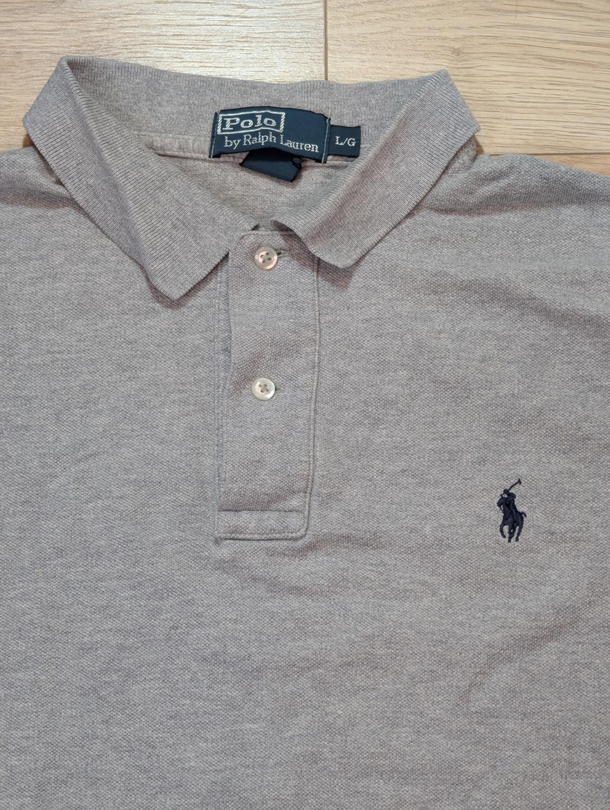 Ralph Lauren Men's Polo T Shirt - Grey - Size Large