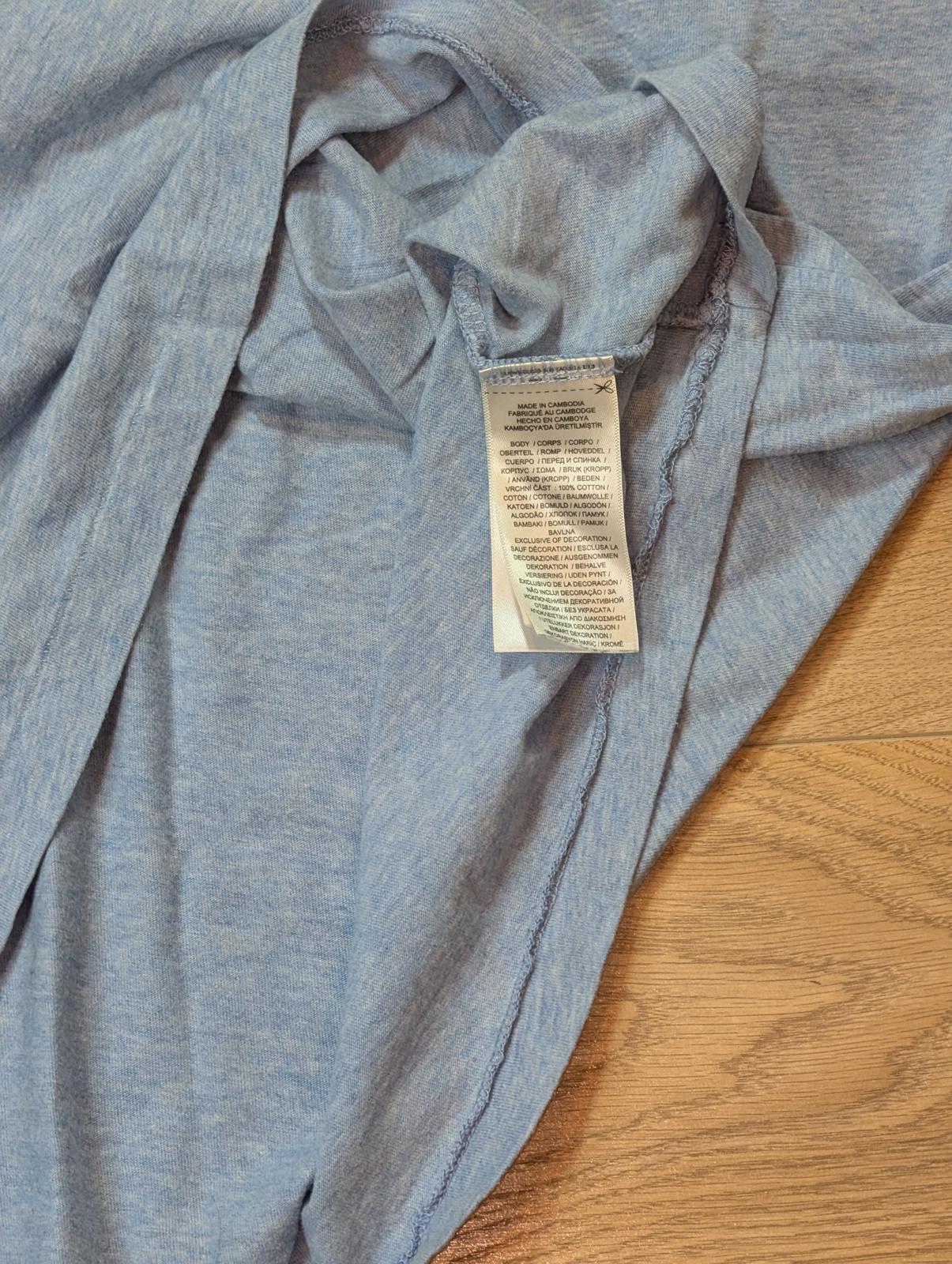 Ralph Lauren Men's Custom Slim Fit T Shirt - Blue - Size XL