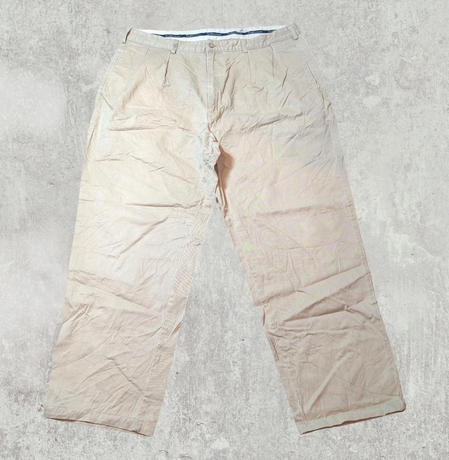 Ralph Lauren Men's Chino Trousers - Tan - Size 40W 32L