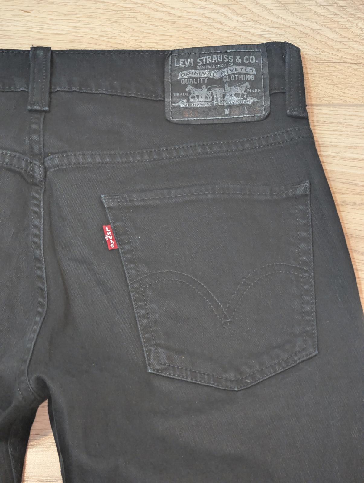 Levi's Men's 511 Skinny Jeans - Black - Size 30W 32L