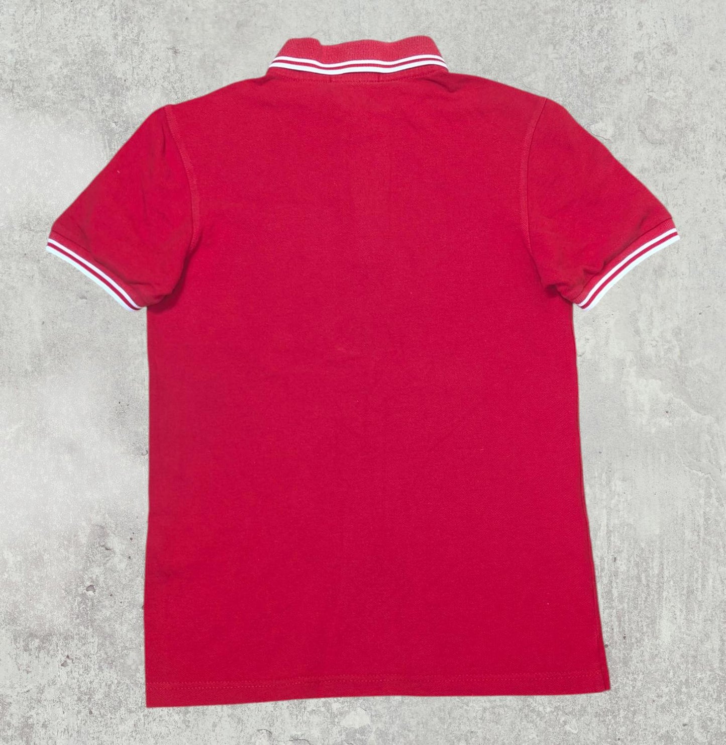 Fred Perry Men's England 2010 Polo T Shirt - Red - Size XS