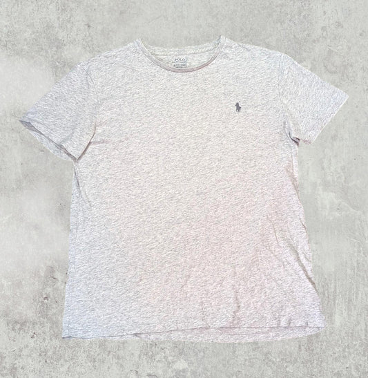 Ralph Lauren Men's T Shirt - Grey - Size Medium