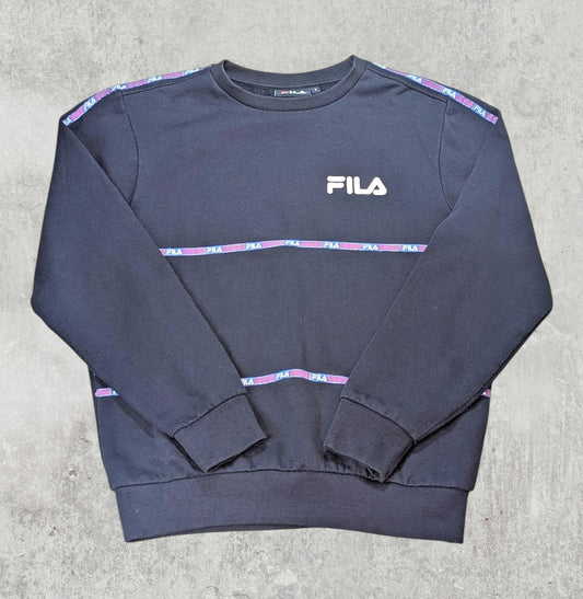 Fila Men's Sweatshirt Jumper - Navy - Size Small
