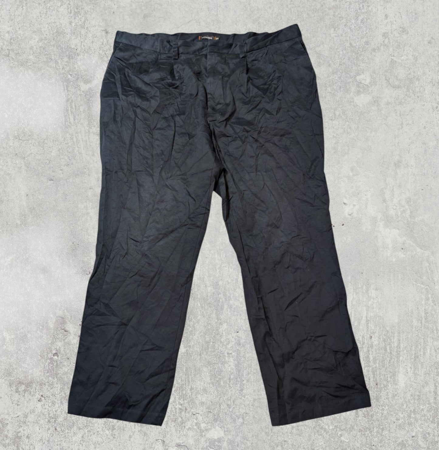 Dockers Men's D3 Trousers - Black - Size 40W 30L