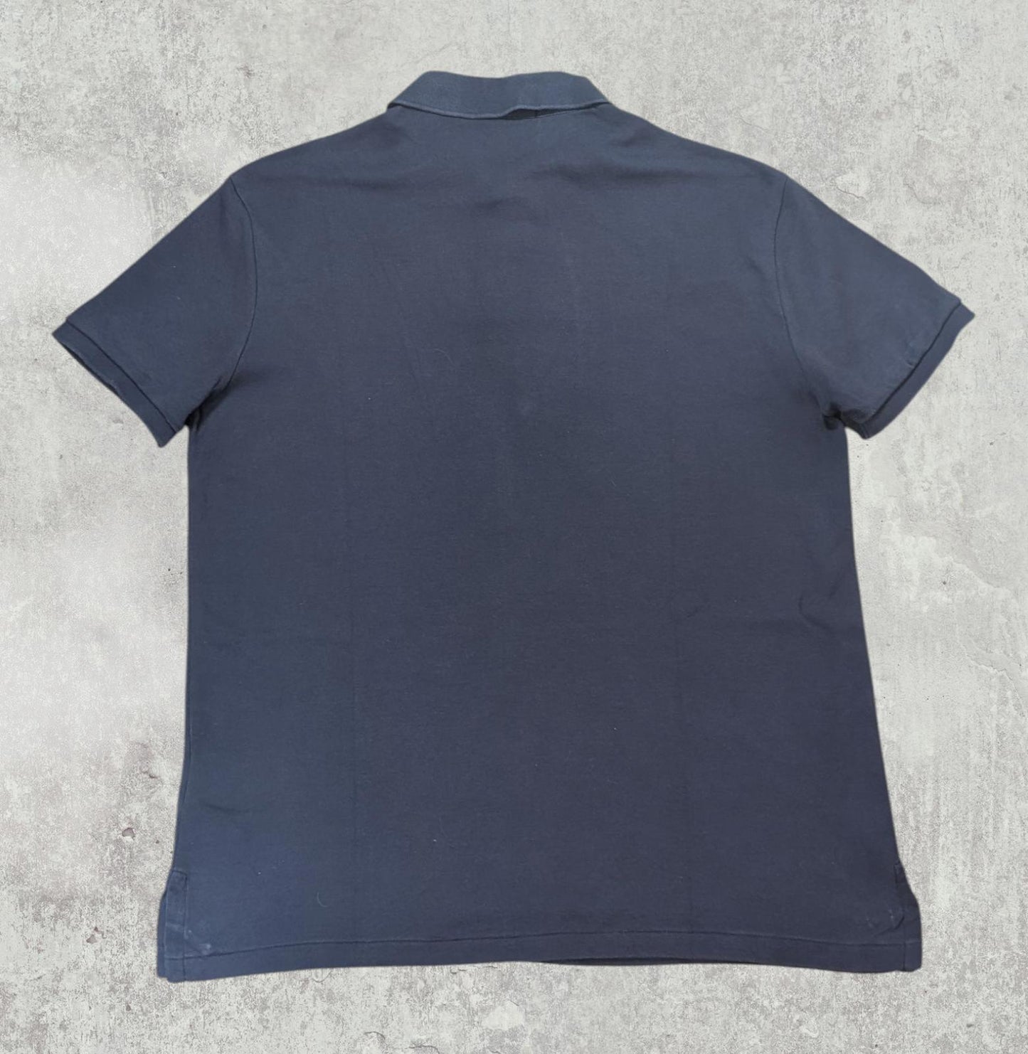 Ralph Lauren Men's Custom Slim Fit Polo T Shirt - Navy - Size Medium