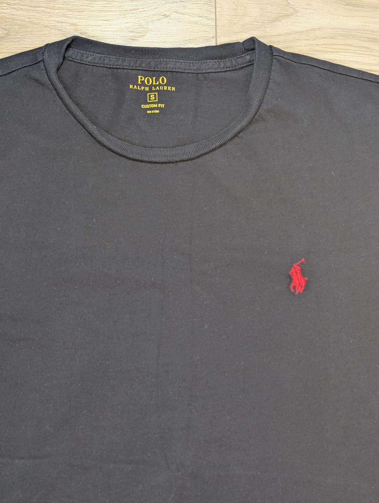 Ralph Lauren Men's Custom Fit T Shirt - Navy - Size Small