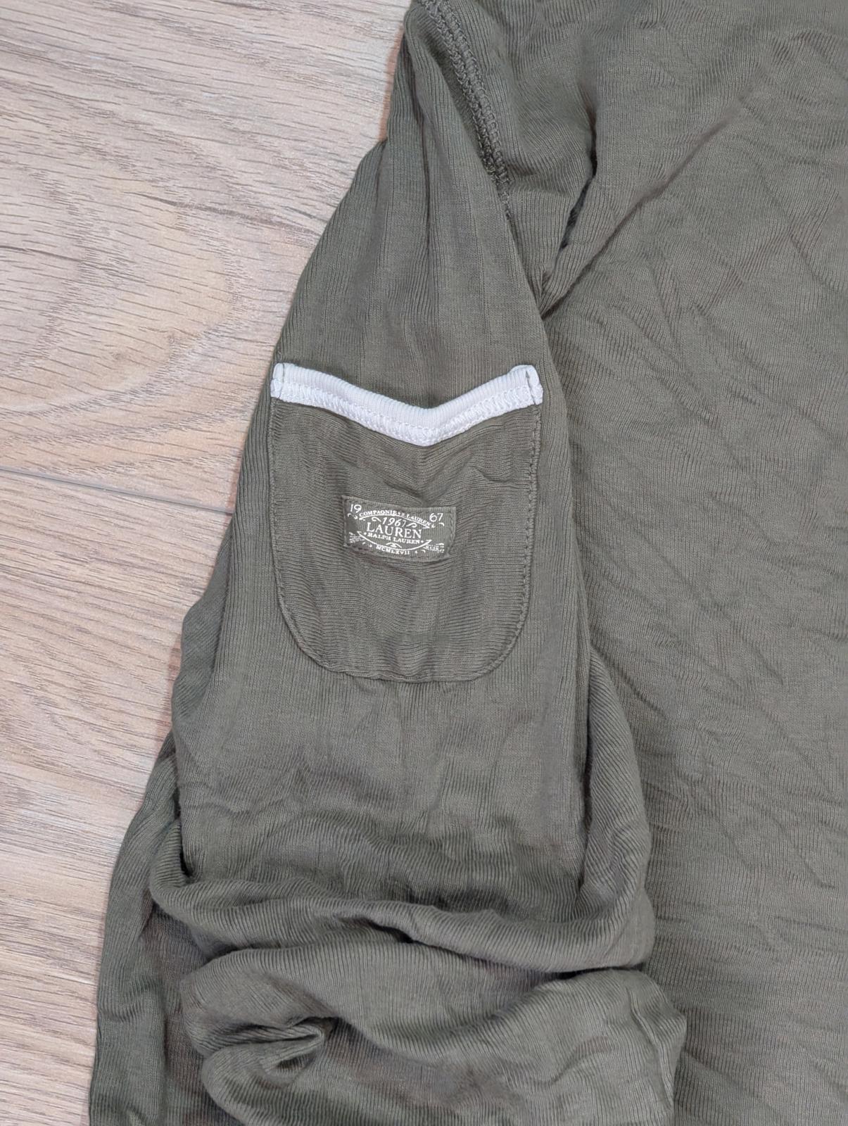 Lauren Ralph Lauren Women's T Shirt - Khaki - Size Large