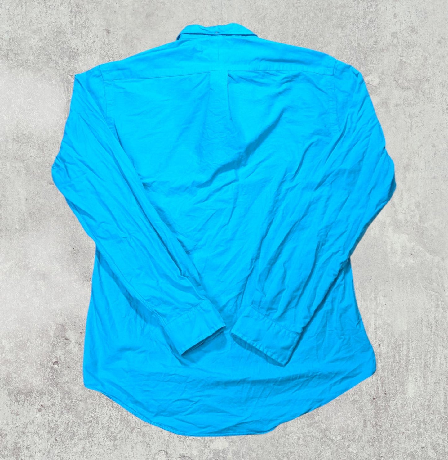 Ralph Lauren Men's Custom Fit Shirt - Green - Size Small