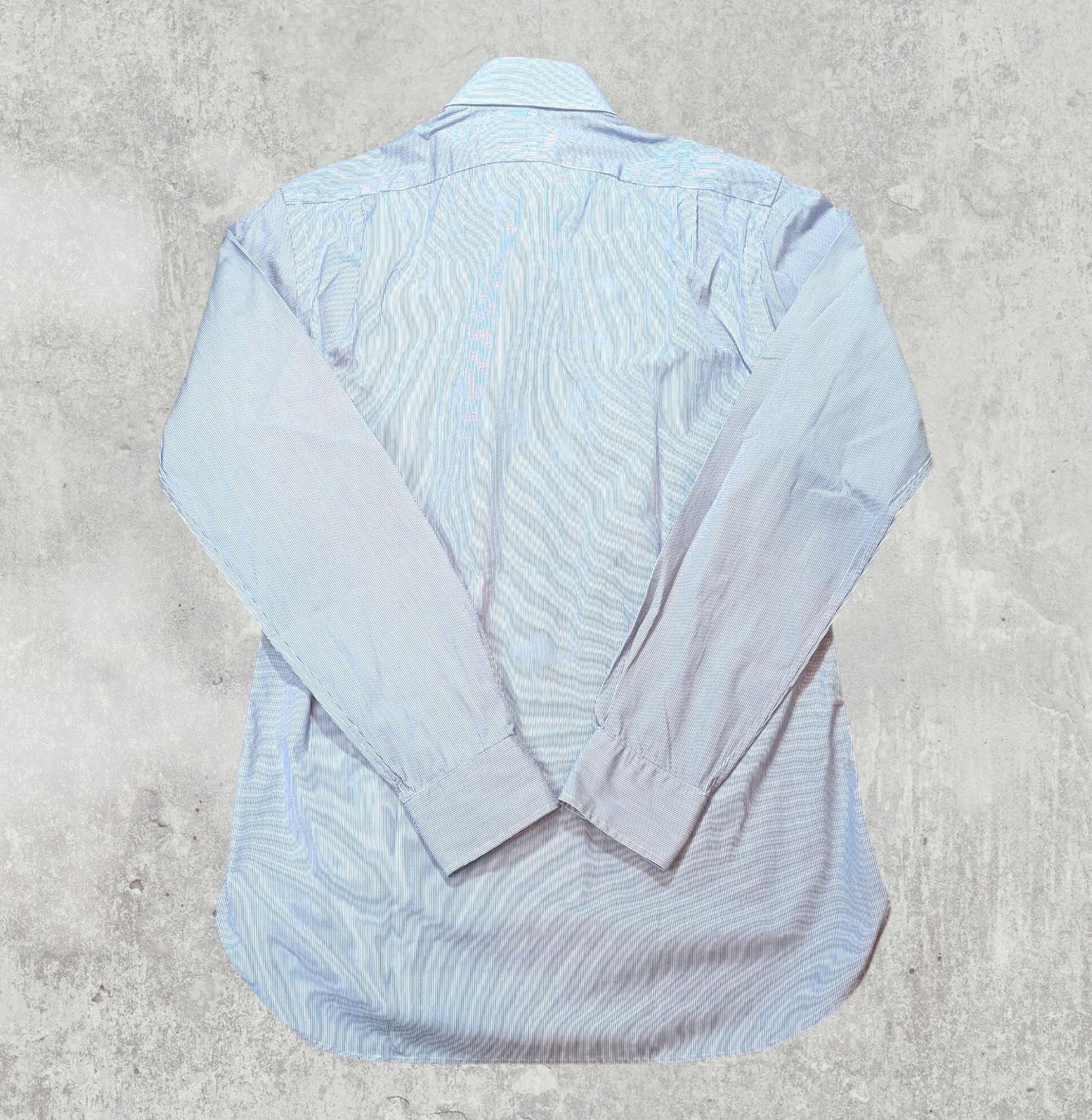 Ralph Lauren Men's Striped Shirt - Blue - Size Small