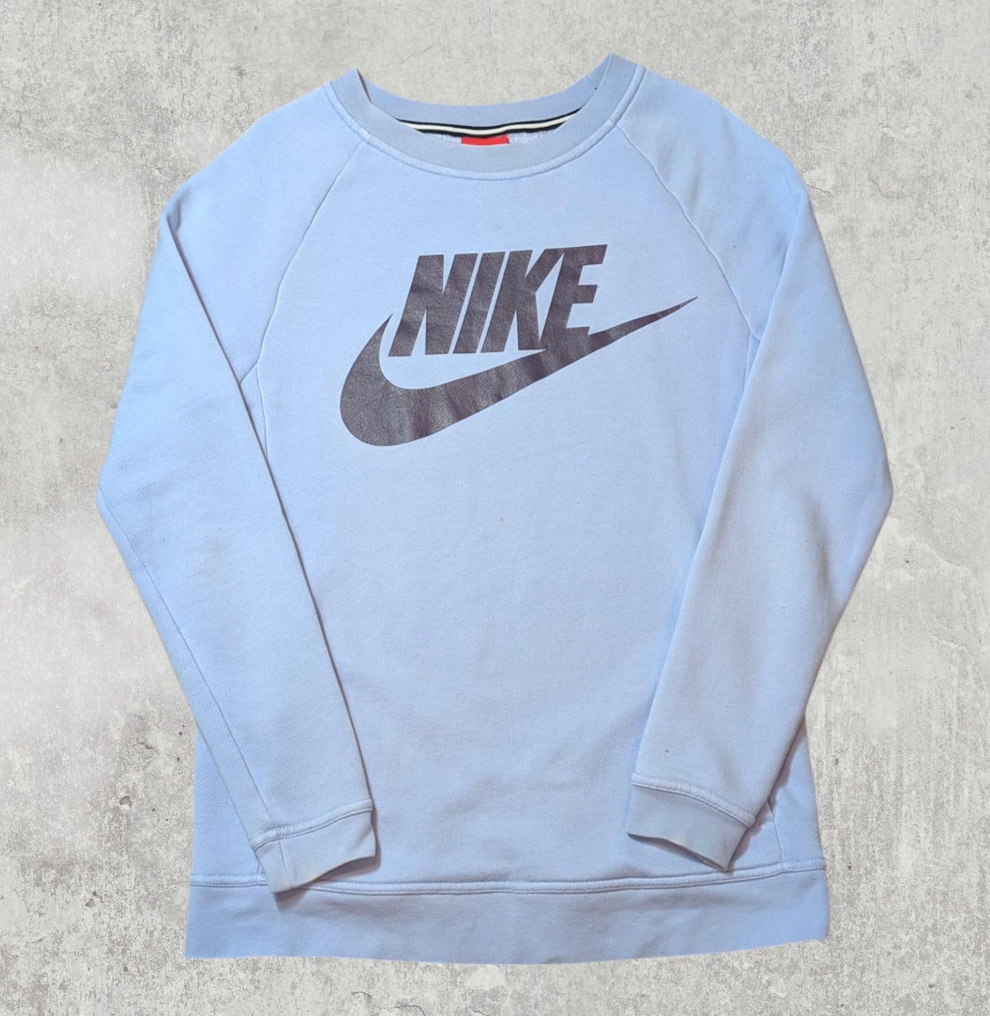 Nike Women's Sweatshirt Jumper - Blue - Size XS