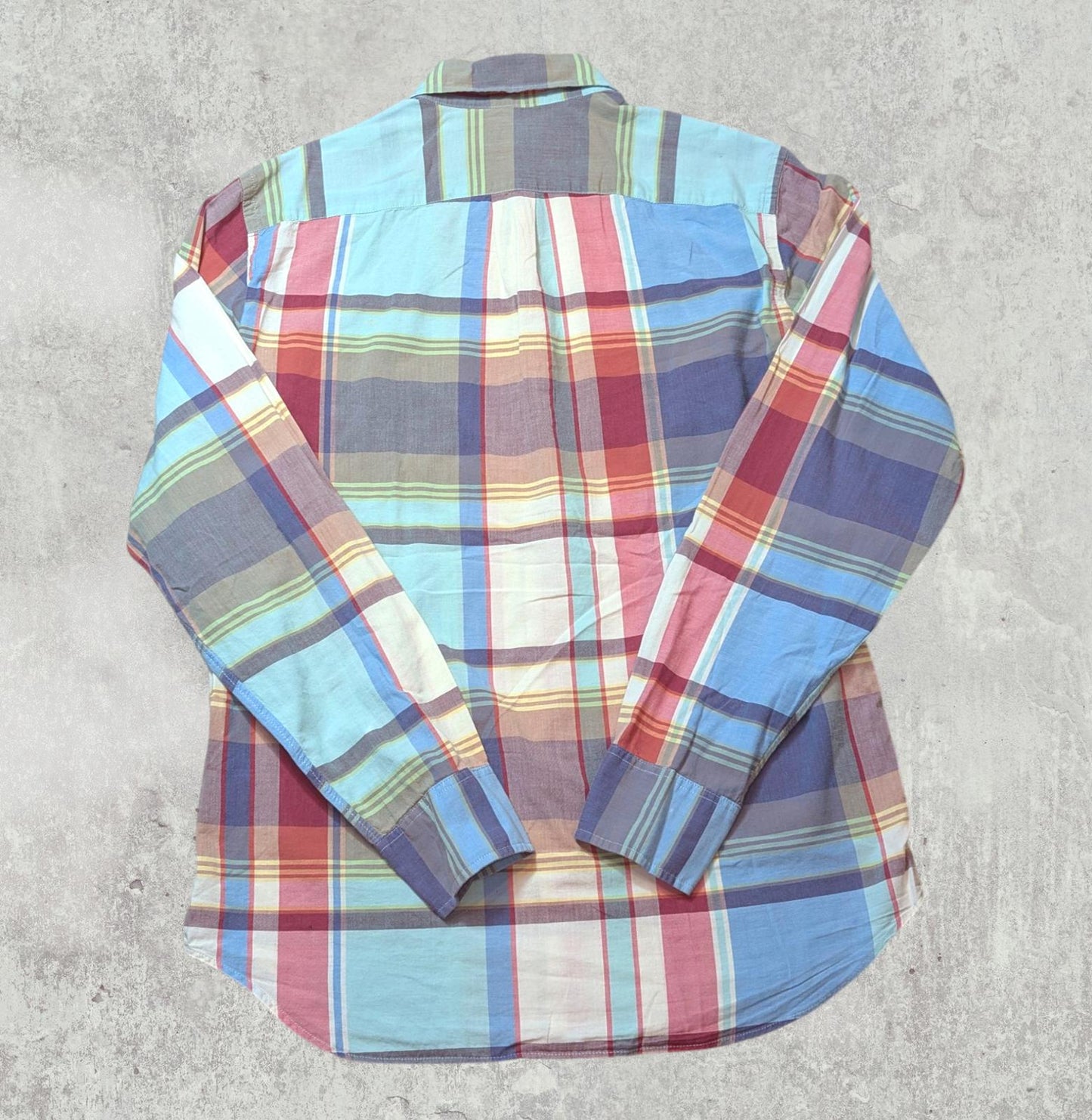 J. Crew Men's Check Shirt - Multicolored - Size Small