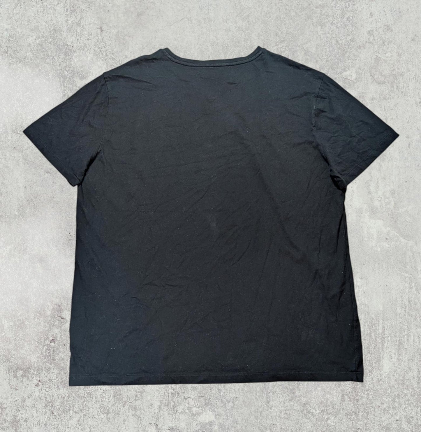 Ralph Lauren Men's V Neck T Shirt - Black - Size XL