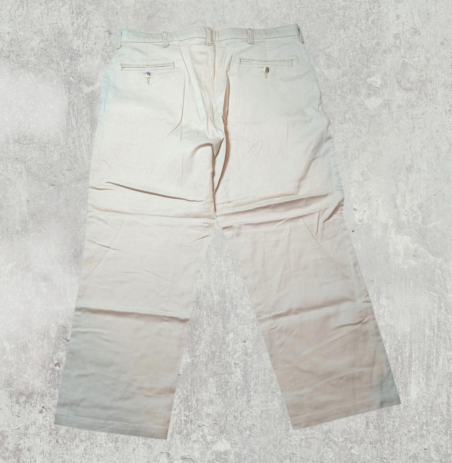 Wrangler Men's Comfort Series Chino Trousers - Tan - Size 38W 28L