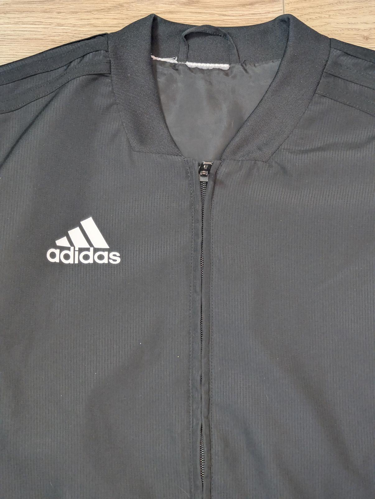 Adidas Men's Climalite Track Jacket - Black - Size Small