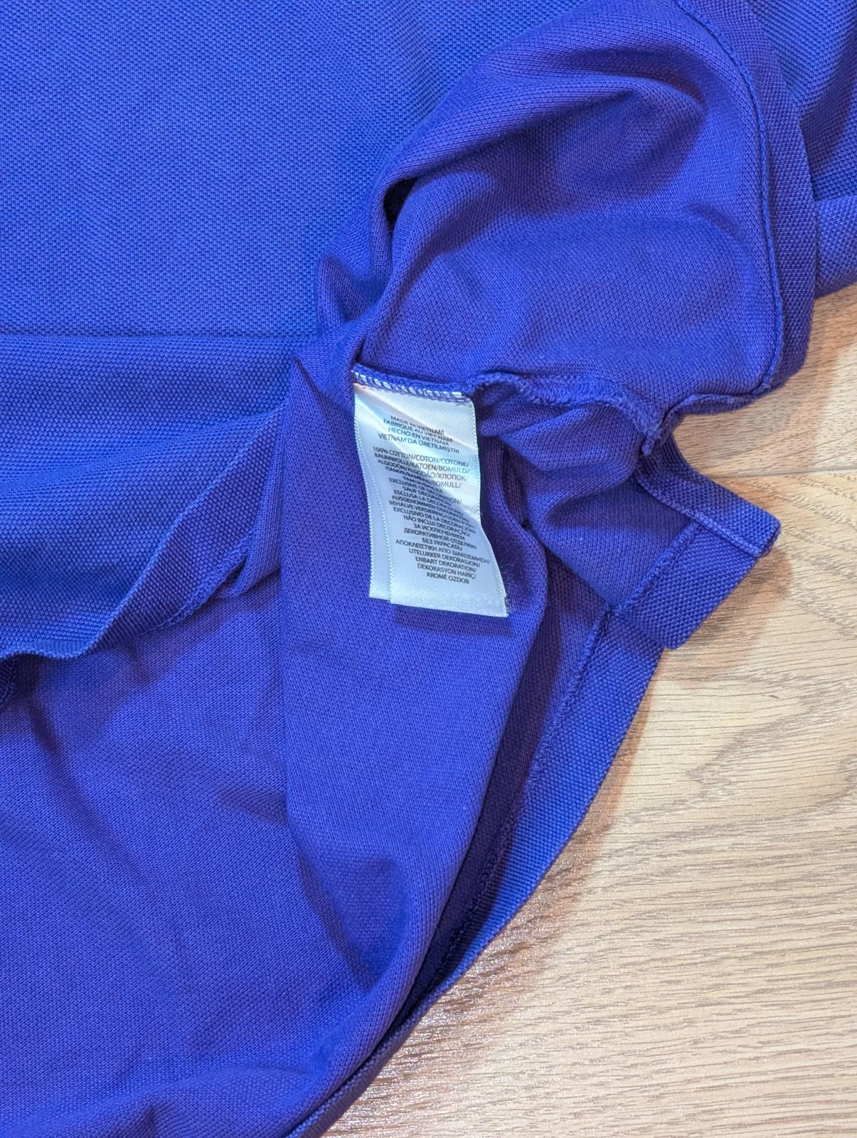 Ralph Lauren Men's Custom Slim Fit Big Pony Polo T Shirt - Purple - Size XL