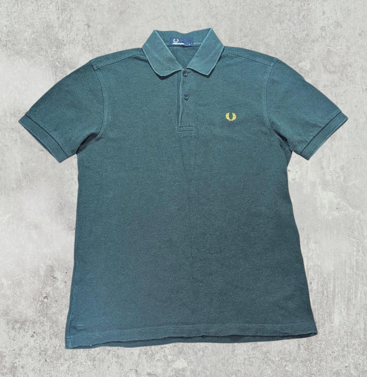 Fred Perry Men's Polo T Shirt - Green - Size Small