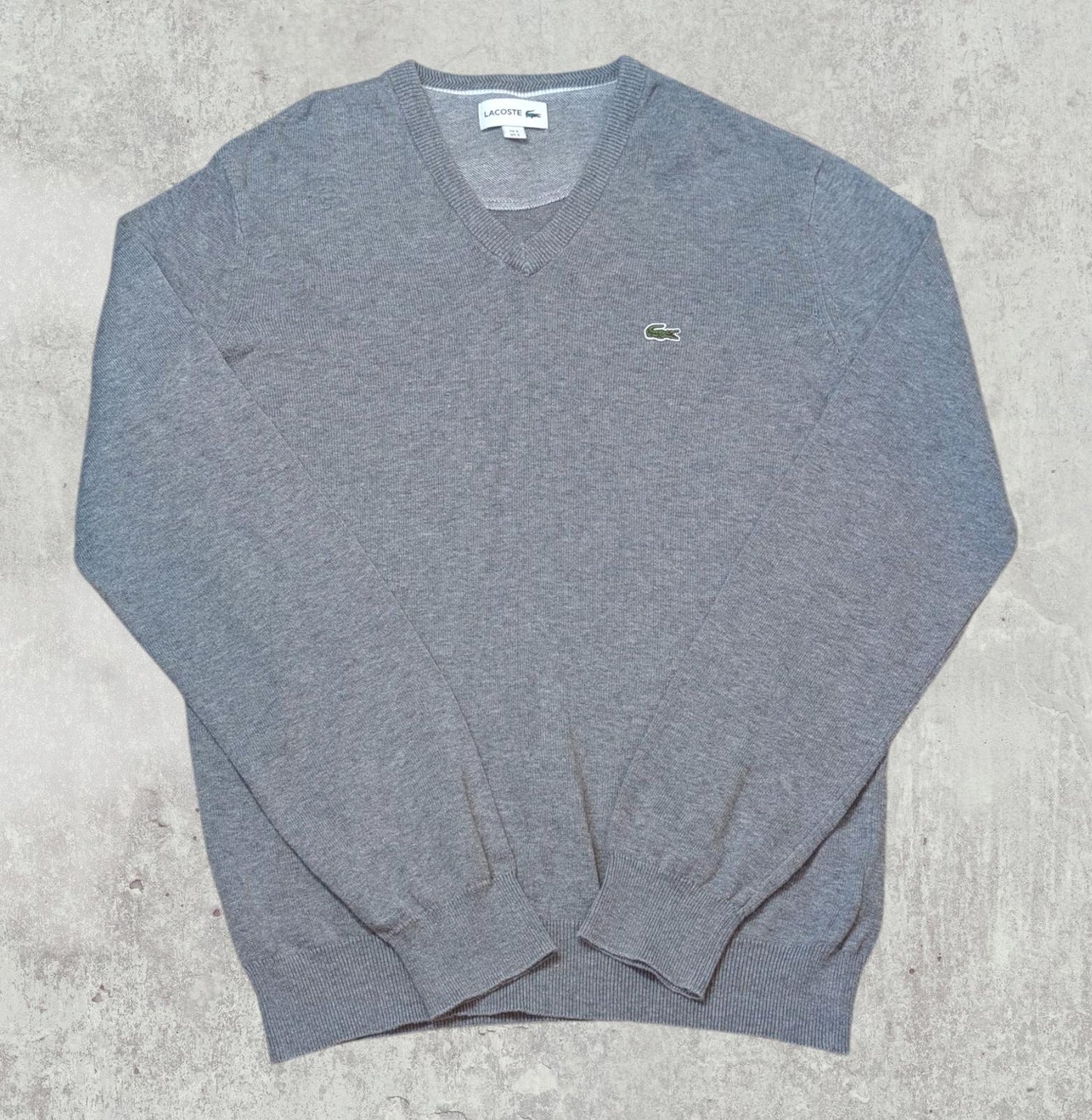 Lacoste Men's Sweatshirt Jumper - Grey - Size 3 / Small