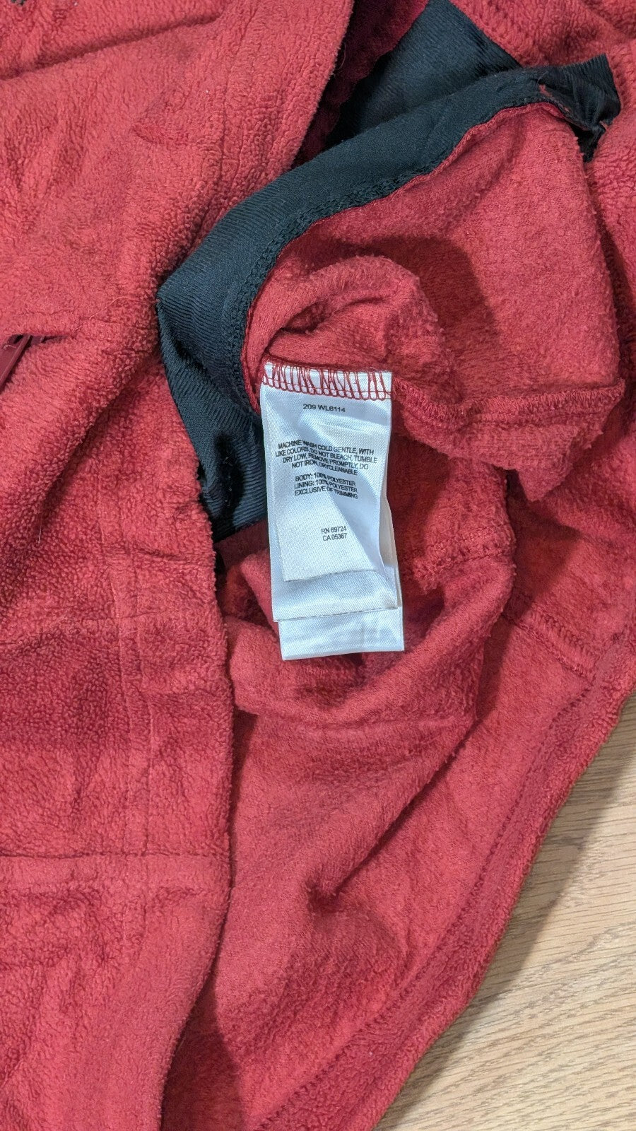Columbia Women's Fleece Jacket - Red - Size Small