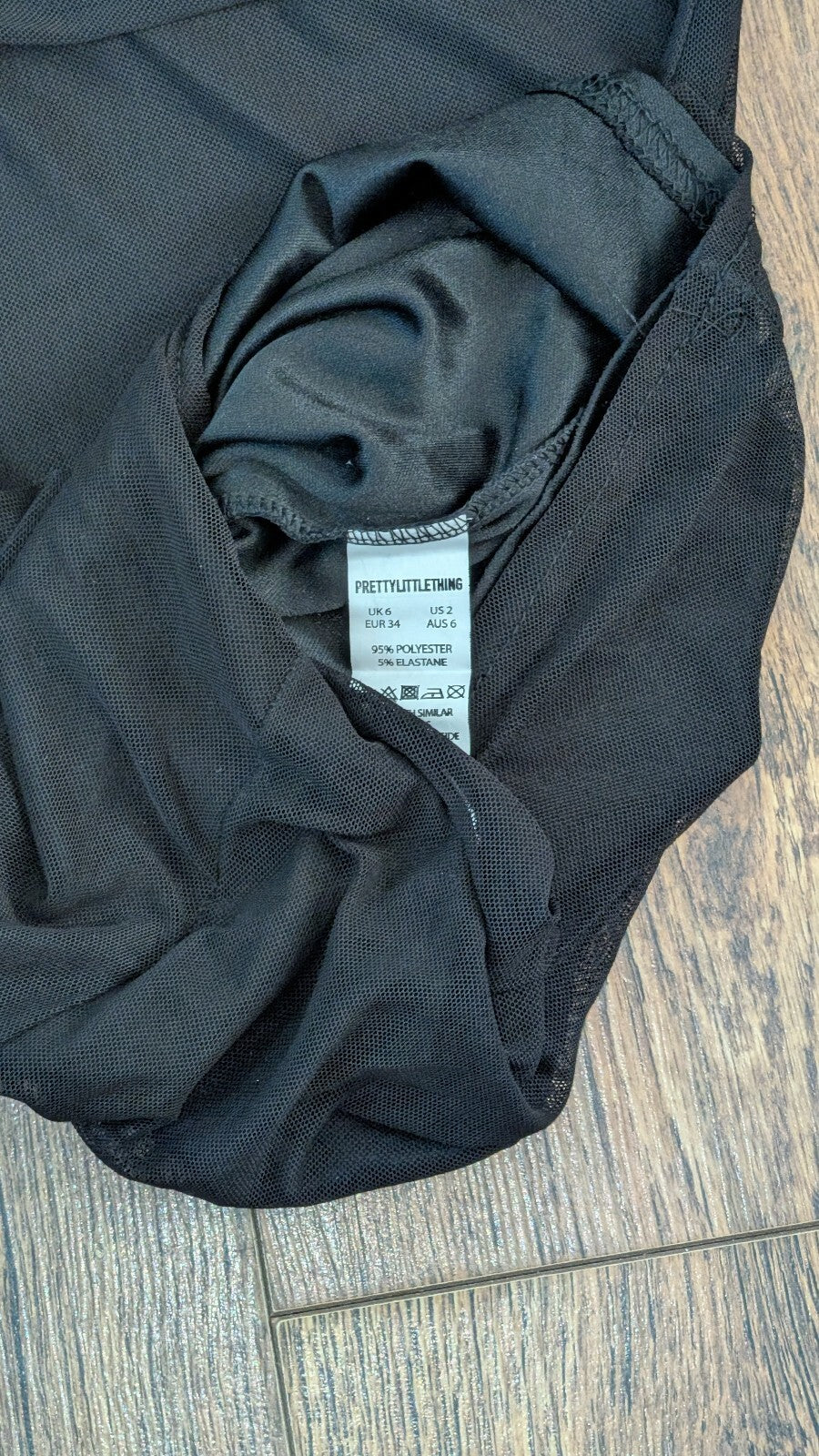 Pretty Little Thing Women's Dress - Black - Size 6