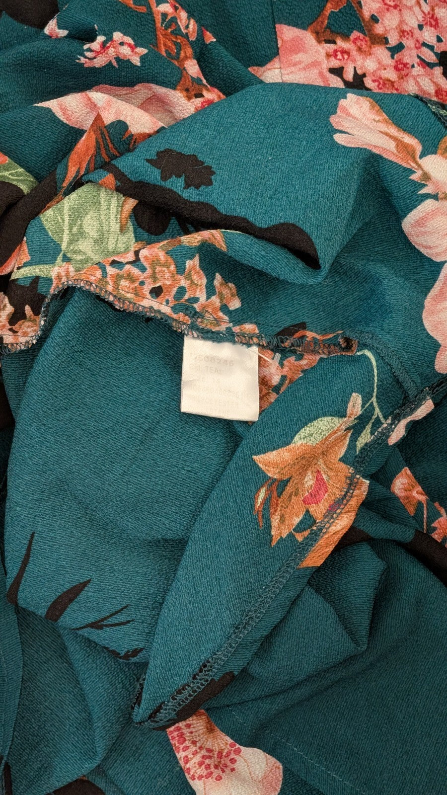 Izabel London Women's Floral Dress - Green - Size 14