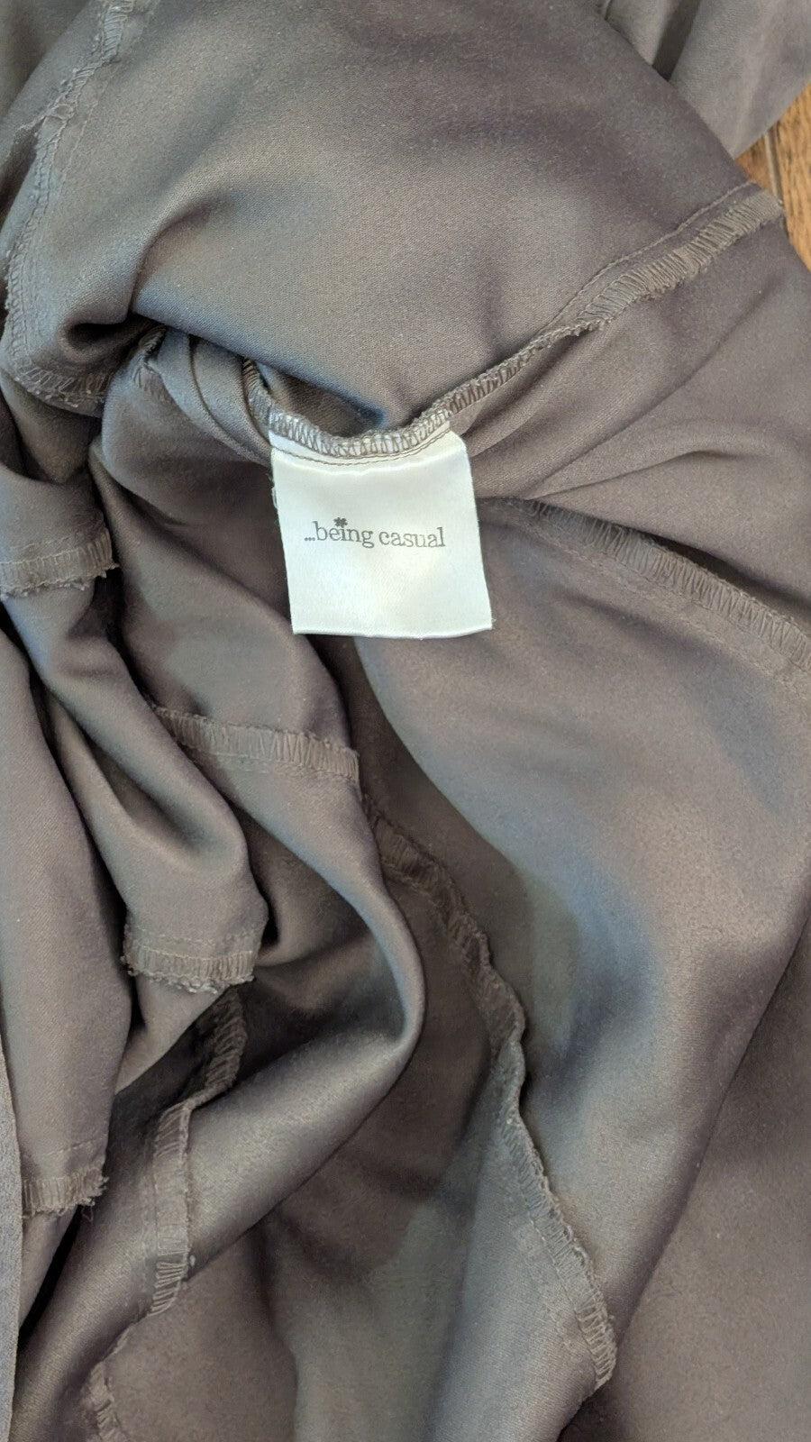 Being Casual Women's Skirt - Grey - Size 30