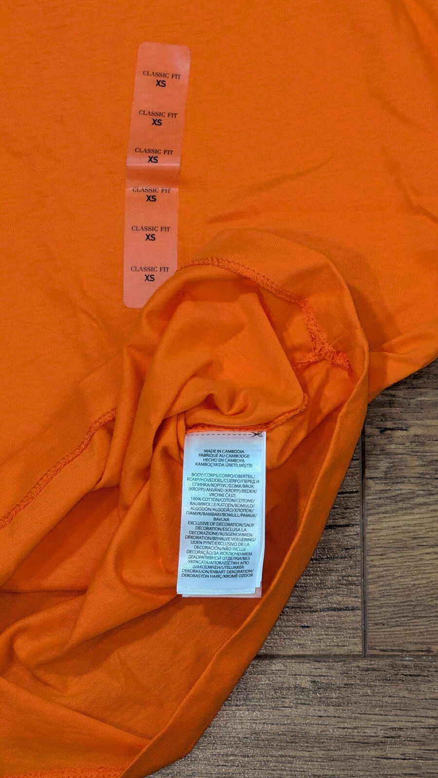 Ralph Lauren Men's Classic Fit T Shirt - Orange - Size XS