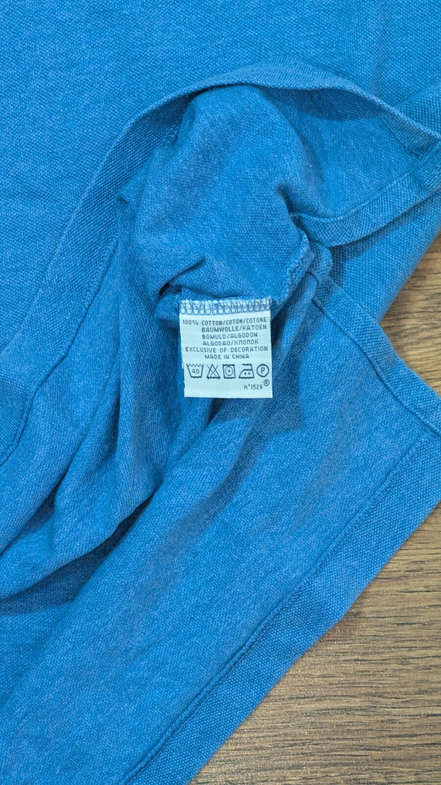 Ralph Lauren Men's Polo T Shirt - Blue - Size Medium