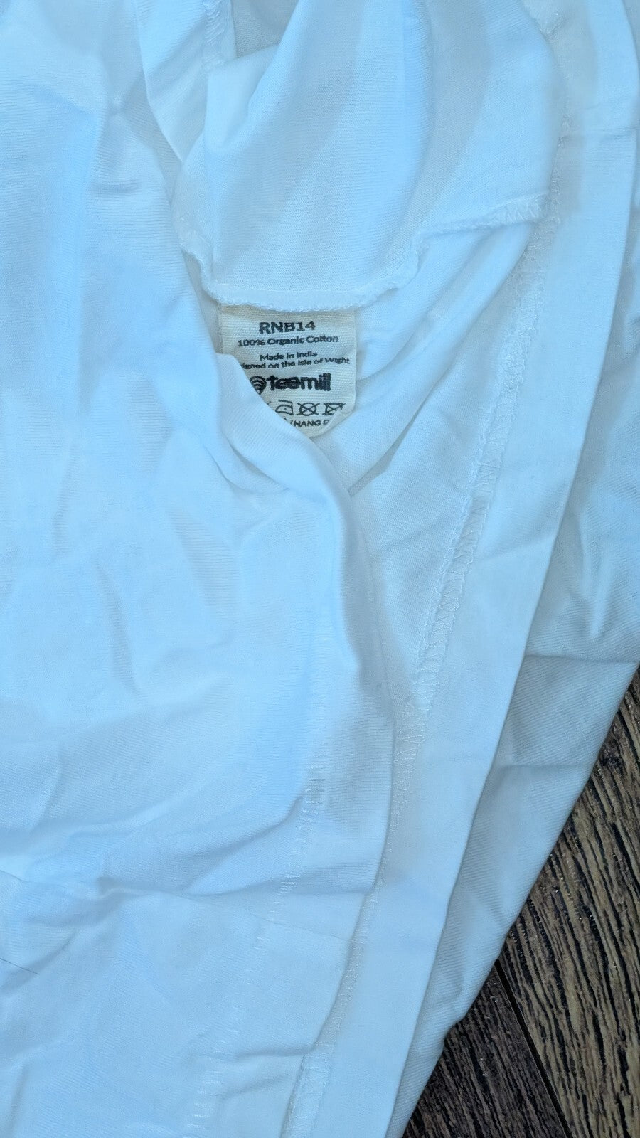 Teemill Women's T Shirt - White - Size 18