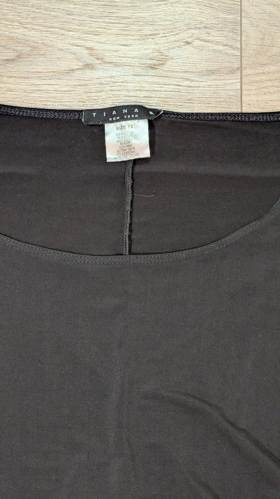 Tiana B Women's Dress - Black - Size 12