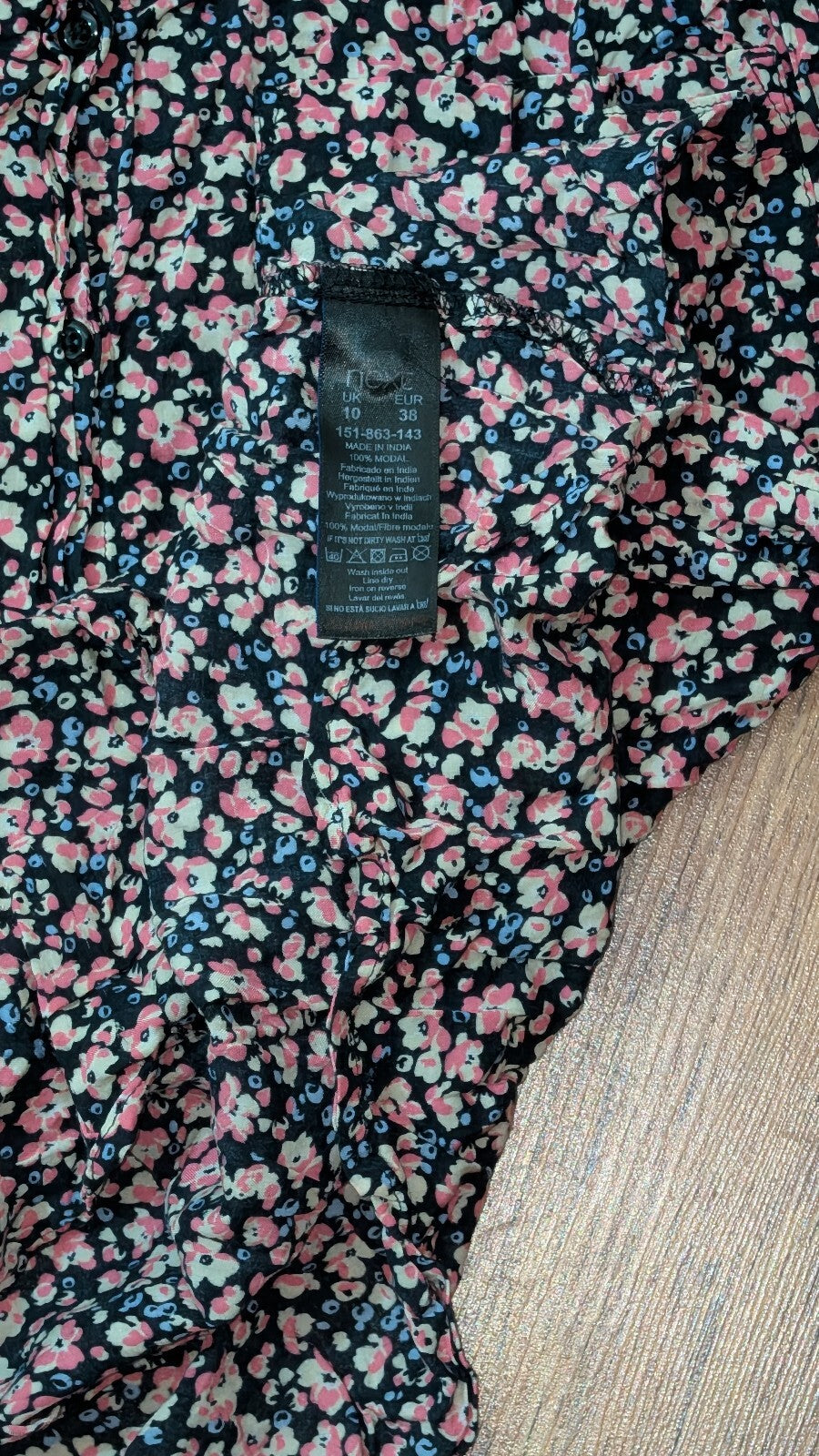 Next Women's Floral Shirt - Pink - Size 10