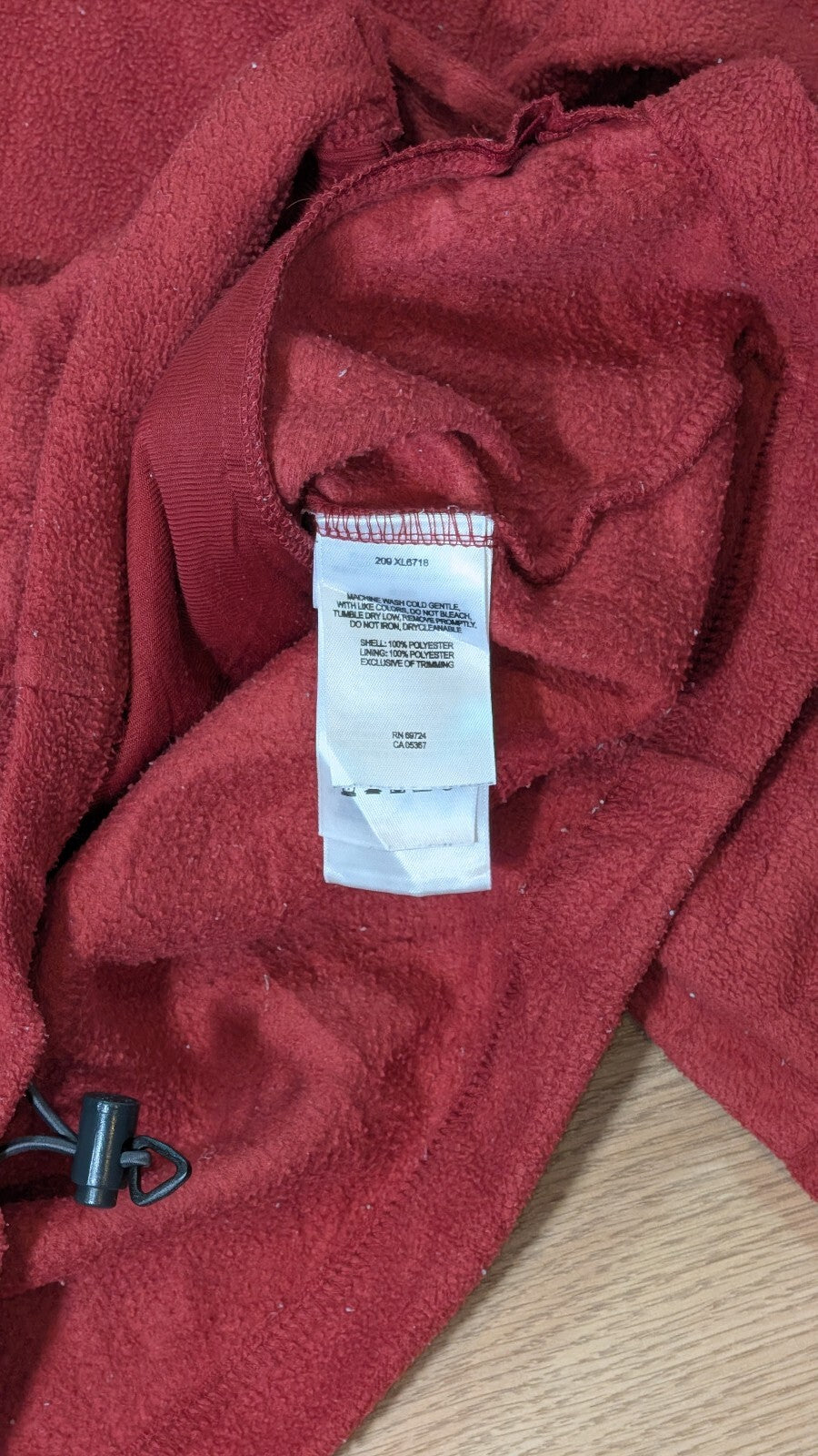 Columbia Women's Fleece Jacket - Red - Size Large