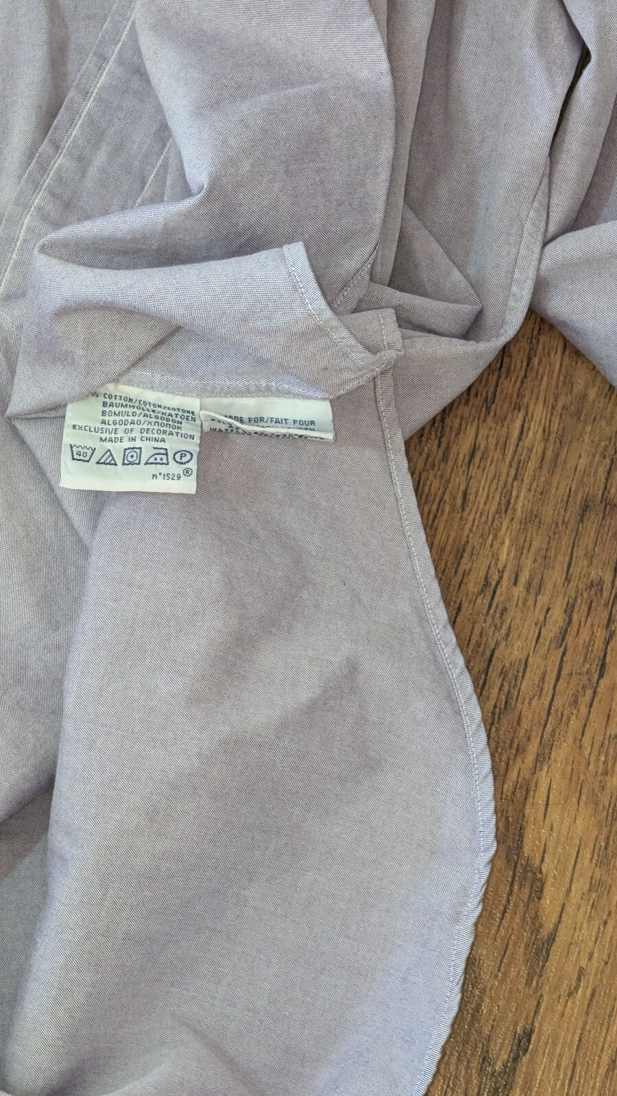 Ralph Lauren Men's Custom Fit Shirt - Purple - Size XL