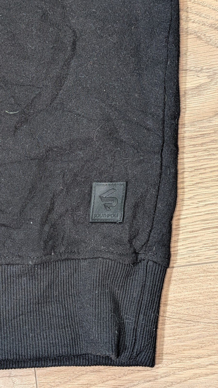 Southpole Men's NASA Apollo Sweatshirt Jumper - Black - Size Small