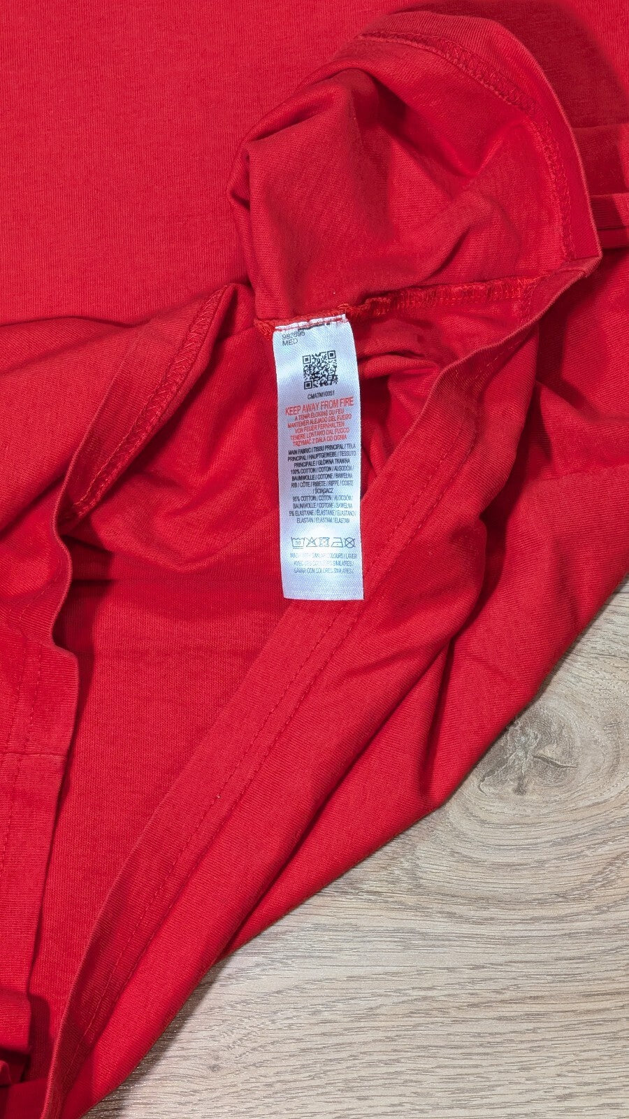 Columbia Men's T Shirt - Red - Size Medium