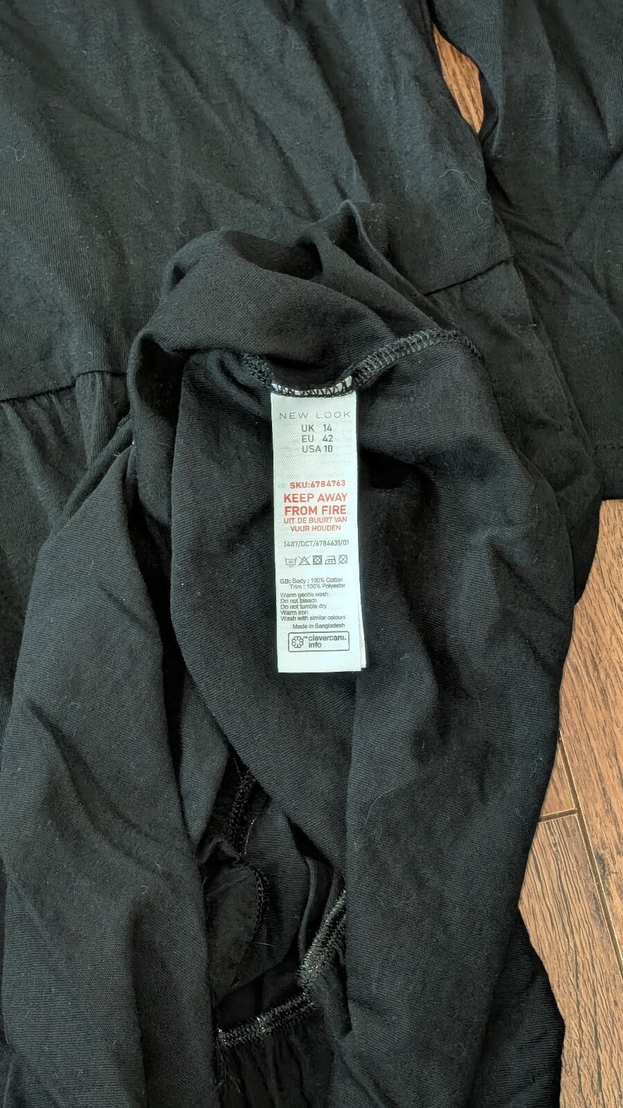 New Look Women's Dress - Black - Size 14