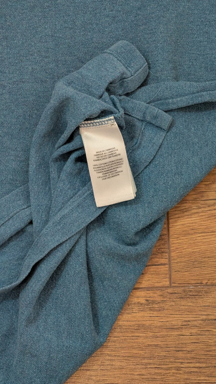 Ralph Lauren Men's Custom Slim Fit Polo T Shirt - Blue - Size XL