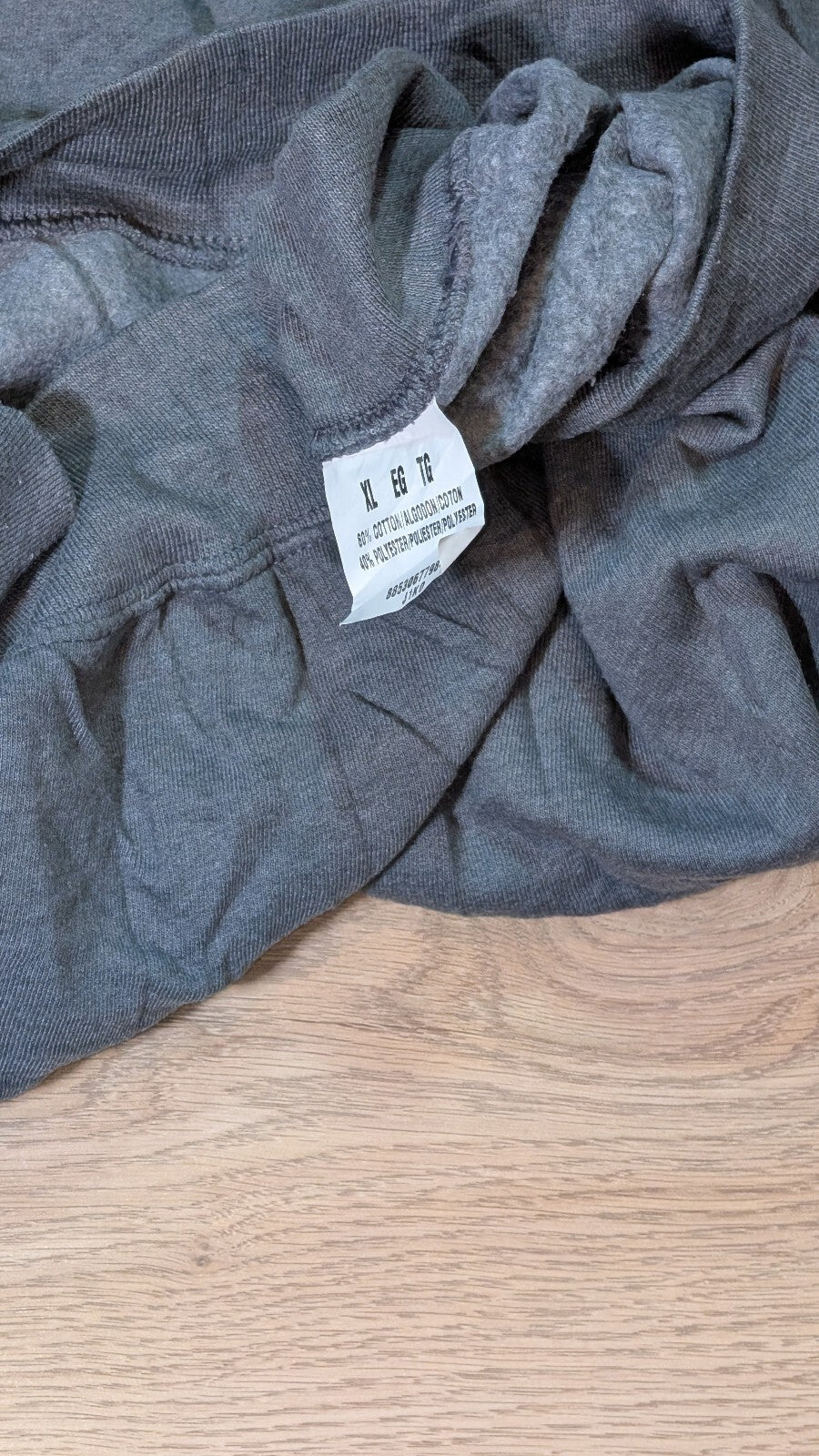Fruit Of The Loom Men's Sweatshirt Jumper - Grey - Size XL