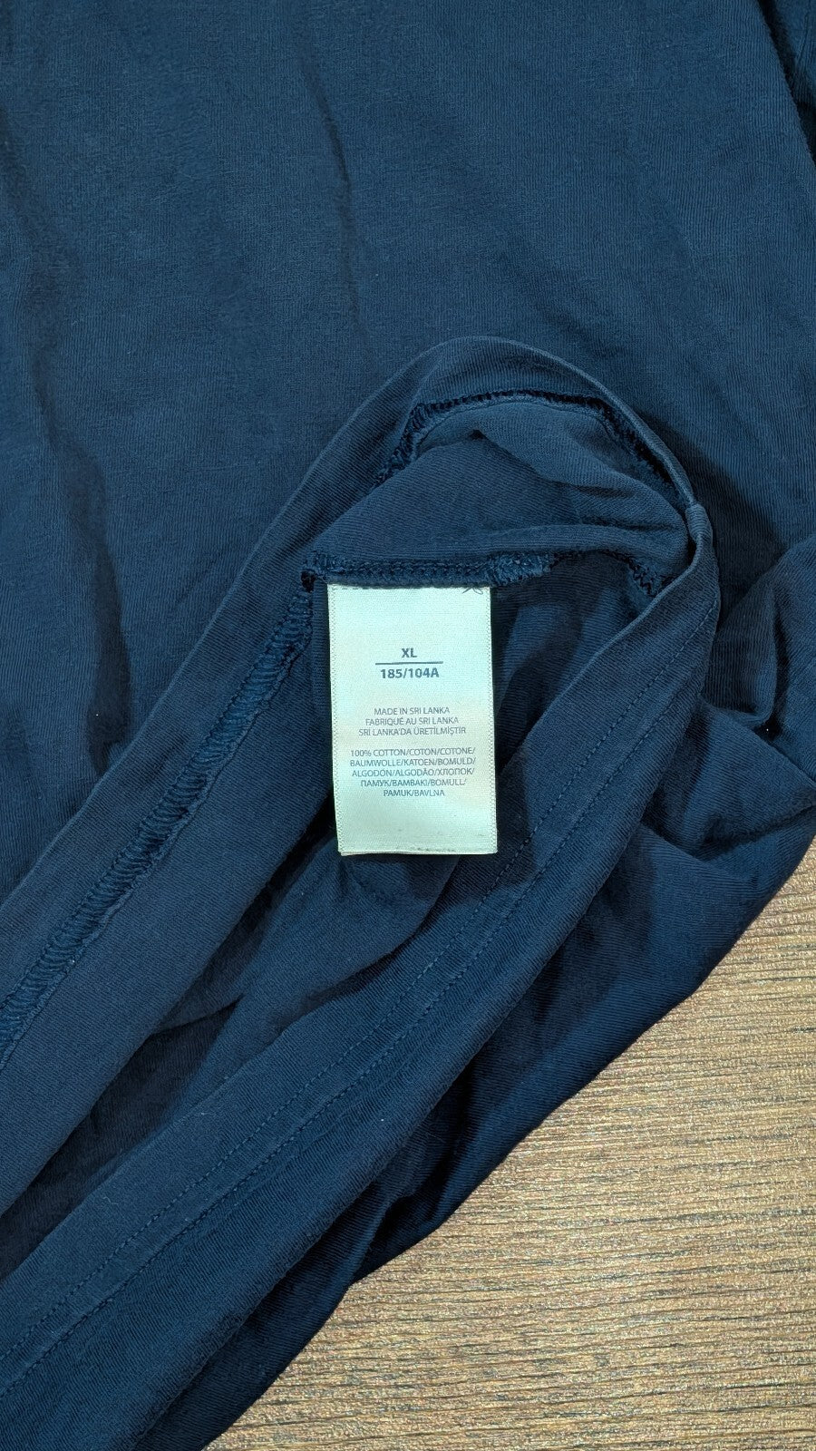 Ralph Lauren Men's T Shirt - Navy - Size XL